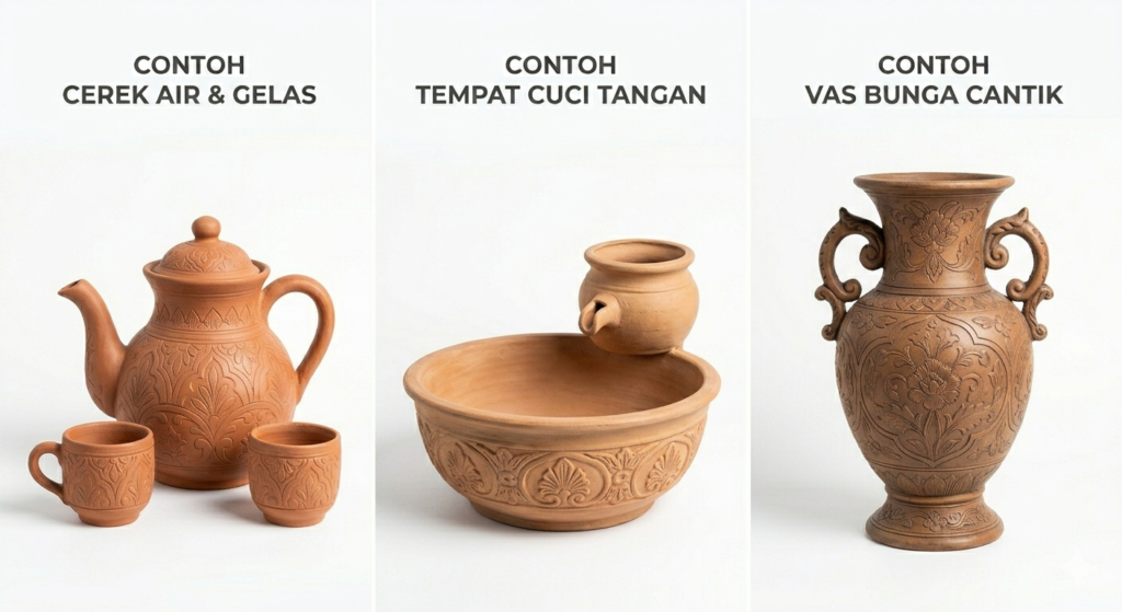 kerajinan tanah liat