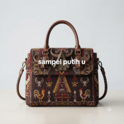 Tas Handbag Tenun Toraja - Pa'tedong Collection