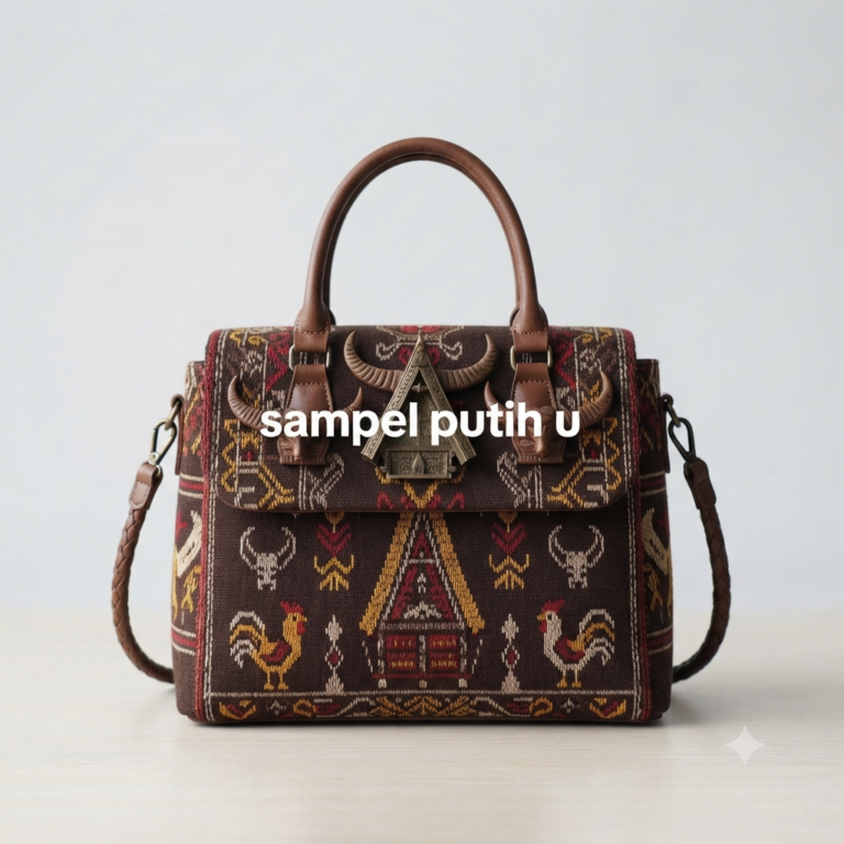Tas Handbag Tenun Toraja - Pa'tedong Collection